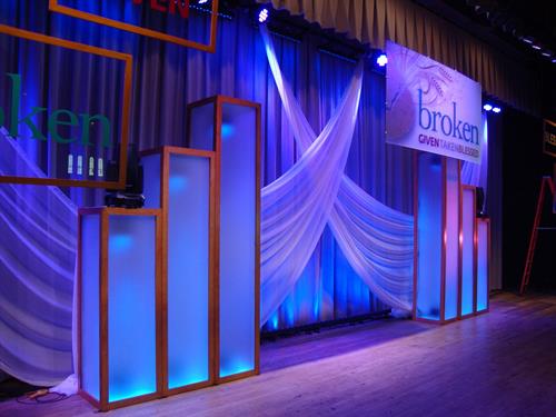 Call us today for custom stage designs.