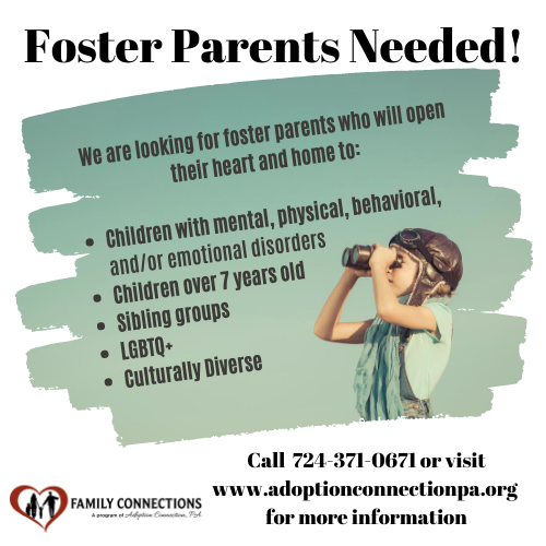 Foster Parents needed