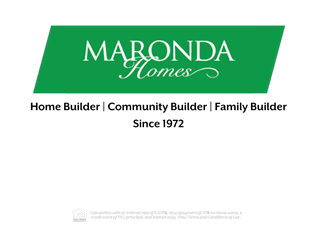 Maronda Homes- Clever Road Estates