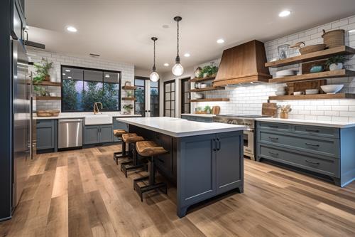 A well-designed kitchen and bathroom are more than just functional spaces—they are the heart of a home’s elegance and comfort.
