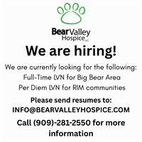 Bear Valley Hospice LLC