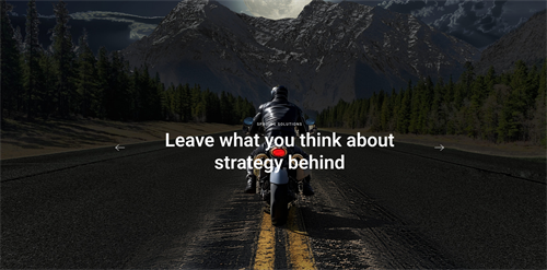 Leave what you think about strategy behind!