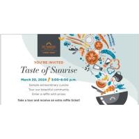 Member-Hosted Event: Taste of Sunrise - Meals on Wheels Fundraiser