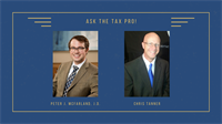 Member Hosted Event:  Ask The Tax Pro!