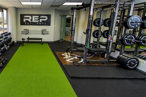 A photo inside our rehabilitation gym A photo inside our rehabilitation gym