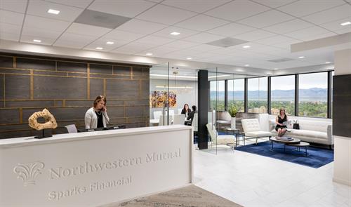 Sparks Financial Lobby