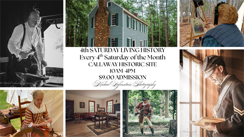 Fourth Saturday Living History