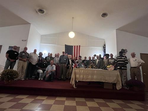 Kiwanis Club hosted the 2024 Veteran's Appreciation Event at the VFW