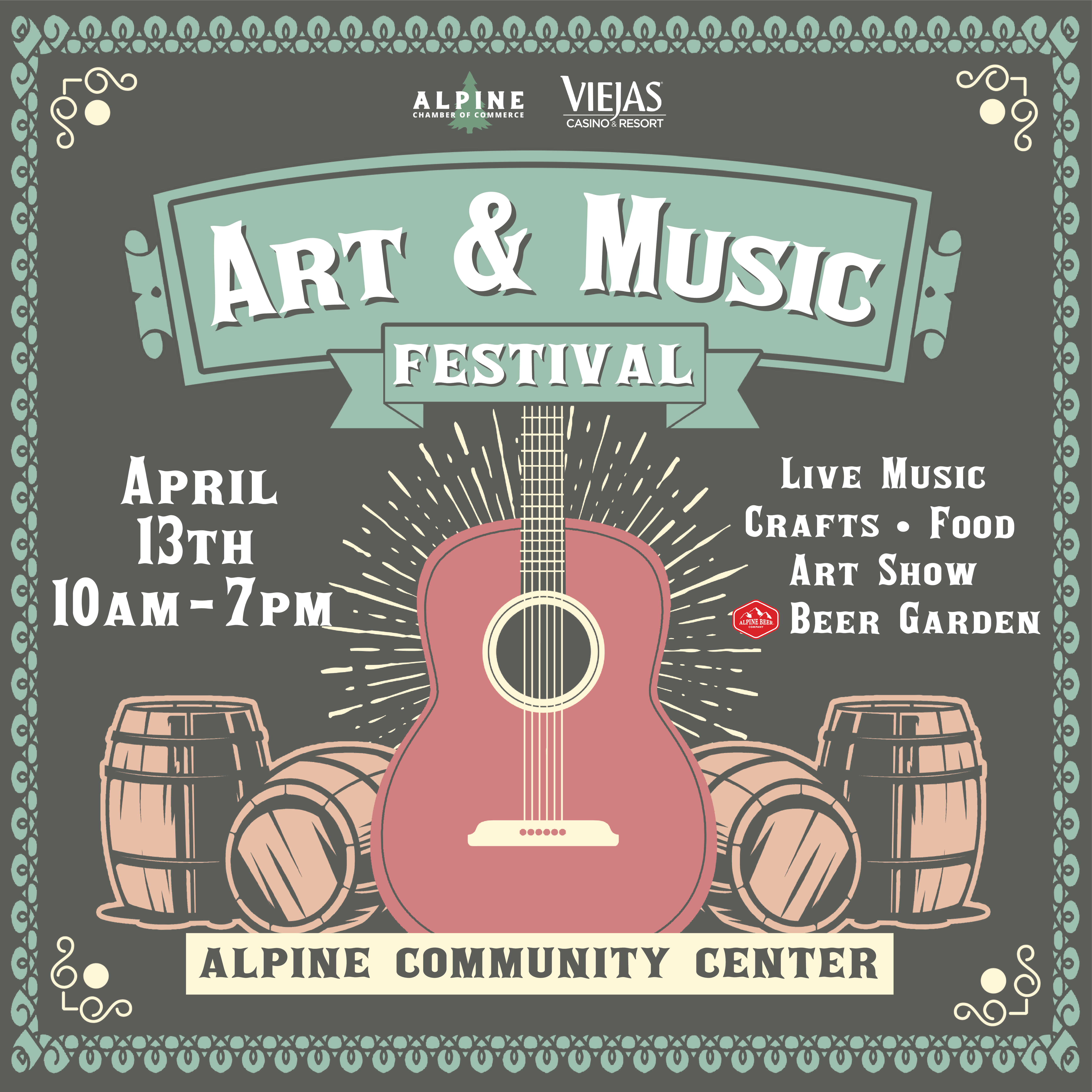 Image for First-ever Alpine Spring Art & Music Festival a great success