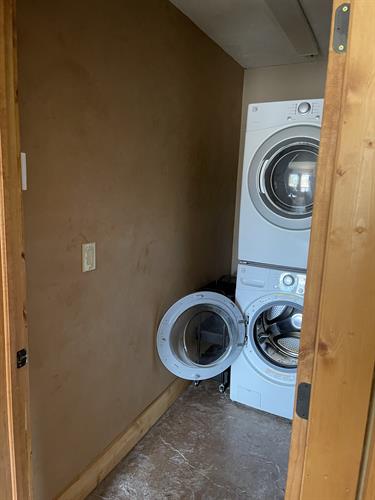 Washer and dryer available for your convenience.