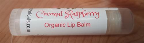 Organic Coconut Raspberry Lip Balm