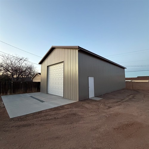 Pole Barn build in Pueblo West, Colorado