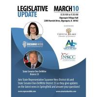 Legislative Update with Representative Ness and Senator DeWitte