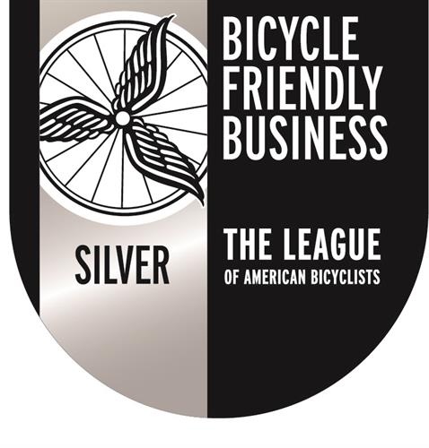 Recognized as McHenry's first Bicycle Friendly Business by The League of American Bicyclists