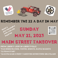 JEEP 4 VETS: Remember the 22, Spring Jeep Run 2023