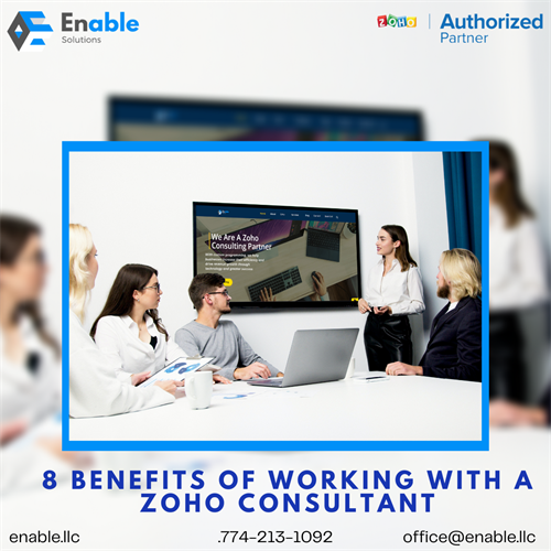Benefits of Hiring a Zoho Consultant