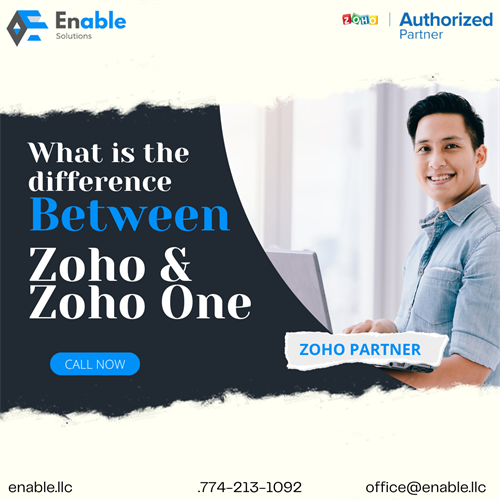 What is the difference between Zoho & Zoho One?