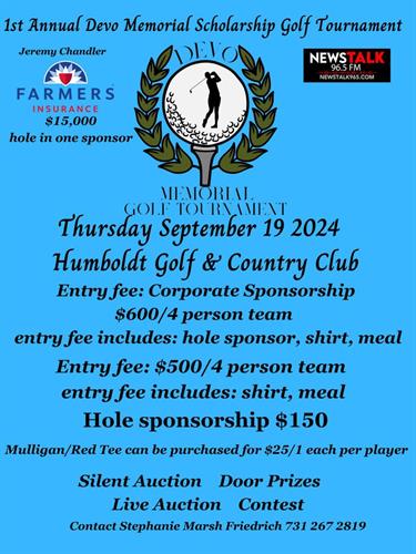 A special golf tournament scholarship fundraiser for one of Jackson's very special people.