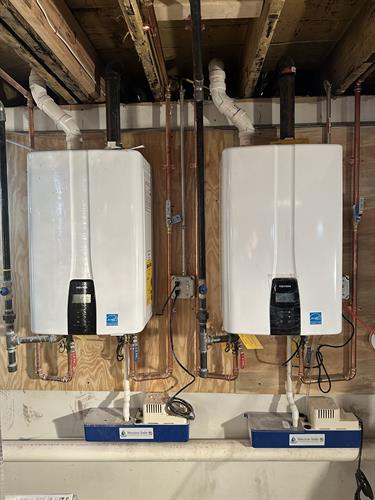 Dual Navien systems 