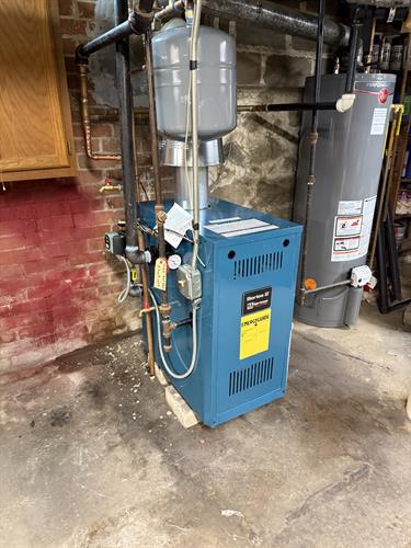 Burnham Boiler Install