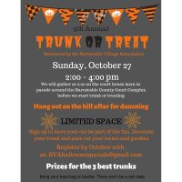 Halloween Parade & Trunk or Treat 
