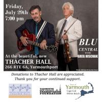 Music in Yarmouthport: Blu Central with Greg Hischak
