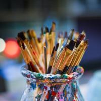 Good Vibrations: A Painting Class, with Susan Overstreet  