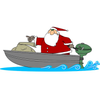 Santa's Bass River Boat Run