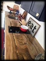 Beautiful Sandstone countertop done for the DIY Network TV show Texas Flip & Move