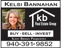 Kelsi Bannahan, Realty Group with Scott Brown Properties