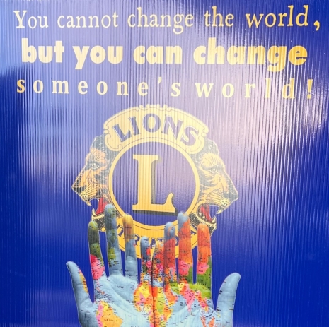 We can not change the world, but we can change someone's world!