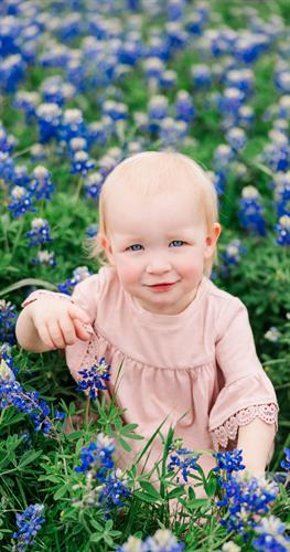 Baby in the Bluebonnets