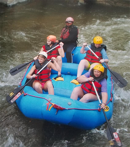 Whitewater rafting in Dominican Republic