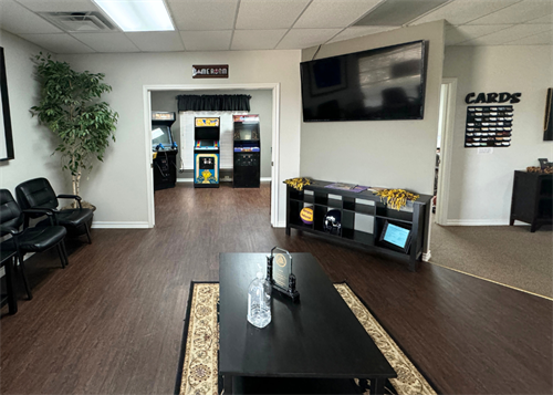 Smilebliss Orthodontics - Waiting Area & Arcade Room