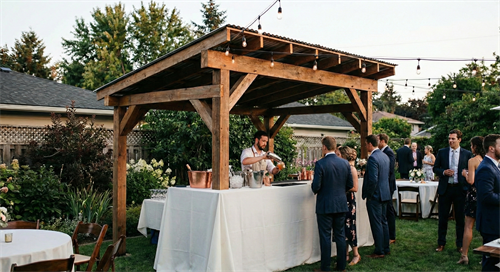 Backyard Wedding