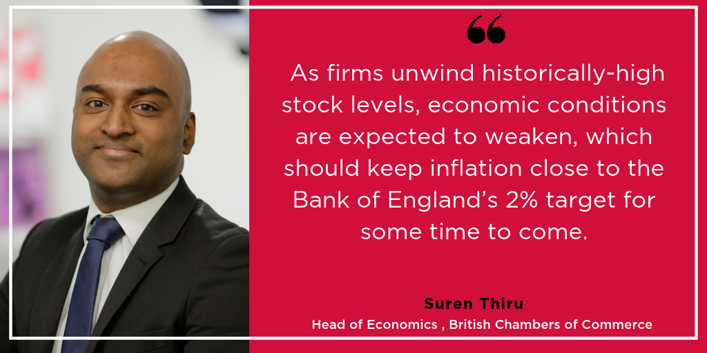 BCC comments on inflation figures - June 2019