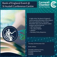 Bank of England Event @ St Austell Conference Centre