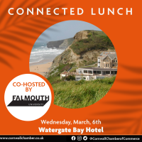 March 2024 Connected Lunch @ Watergate Bay