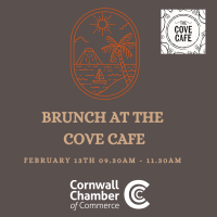 Chamber Brunch @ The Cove Cafe in Hayle