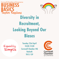 Business Basics - Taster Sessions - 'Diversity in Recruitment - Looking Beyond Our Biases'