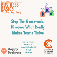 Business Basics - Taster Sessions - Stop The Guesswork: Discover What Really Makes Teams Thrive (PS It’s not free snacks!)