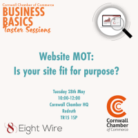Business Basics - Taster Sessions - Website MOT: Is your site fit for purpose?