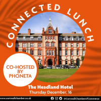 December 2021 Connected Lunch - The Headland Hotel