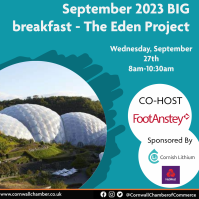 2023 September Big Breakfast - Eden Project