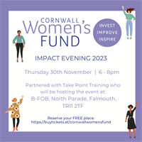 Cornwall Women's Fund - Impact Event 2023