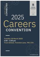 Promote your company, business or industry at Truro School's Careers Convention