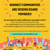 Konnect Communities CIC is looking for new Board Members.