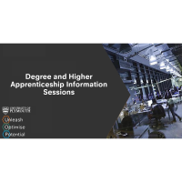 Degree and Higher Apprenticeship Sessions with University of Plymouth 