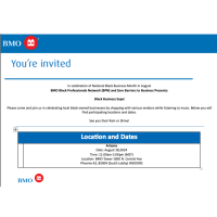 BMO Bank Small Business Expo! Network & Support