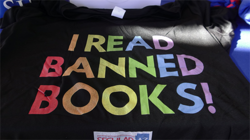 Secular AZ "Banned Books" shirt